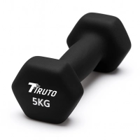 HANTEL HANTELKI OBCIĄŻNIKI DO ĆWICZEŃ MIĘŚNI FITNESS 5KG